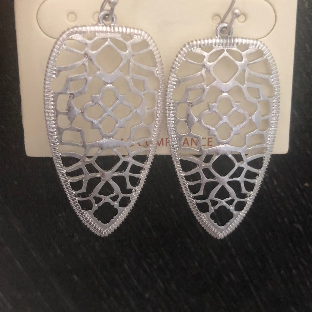 Delicate lace earrings